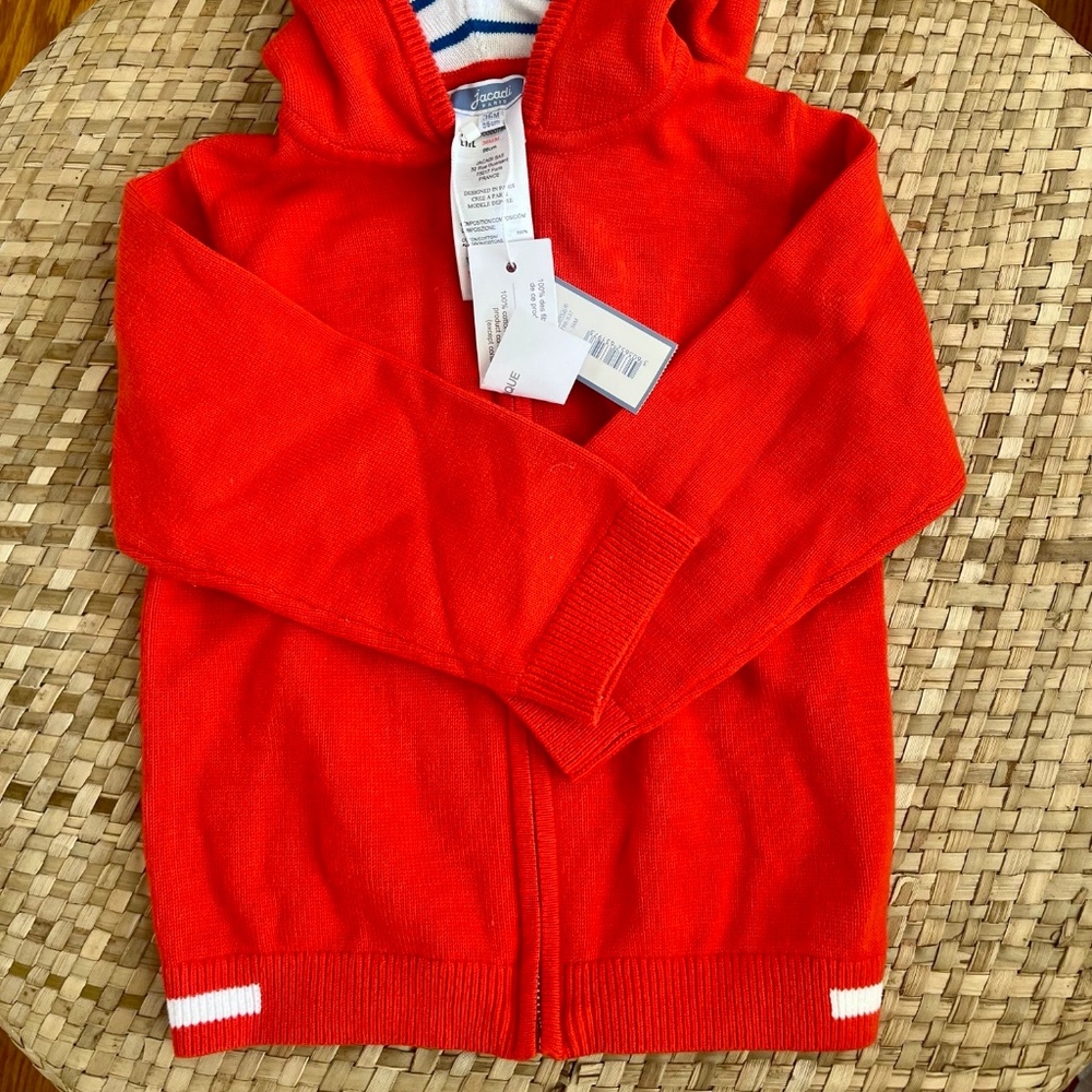 Jacadi Zip up Sweater for Toddler